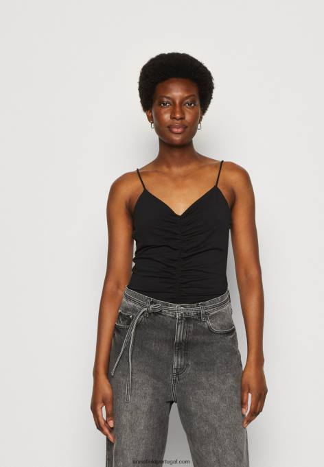 mulheres top preto/laranja F4BZ0D454 Anna Field