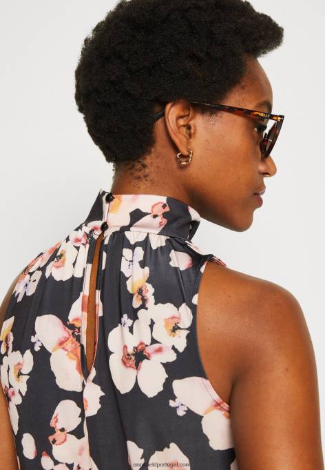 mulheres top preto/rosa F4BZ0D428 Anna Field