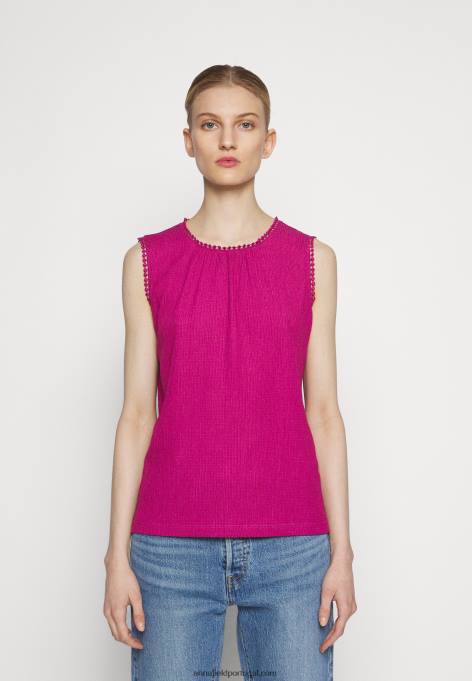 mulheres top rosa F4BZ0D413 Anna Field