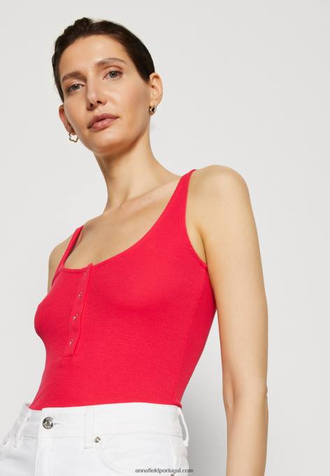mulheres top rosa F4BZ0D426 Anna Field