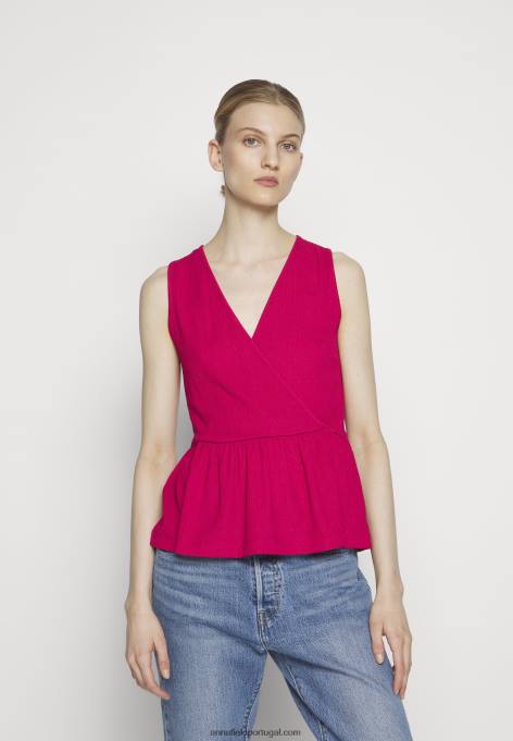 mulheres top rosa F4BZ0D446 Anna Field