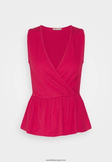 mulheres top rosa F4BZ0D446 Anna Field