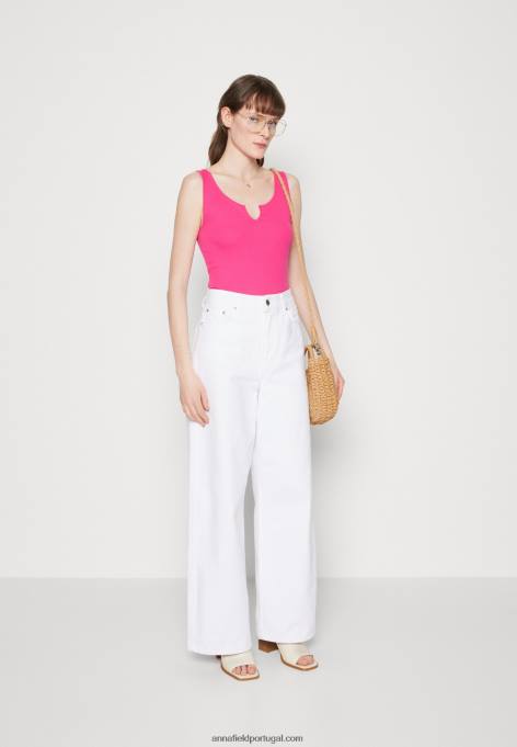 mulheres top rosa F4BZ0D487 Anna Field