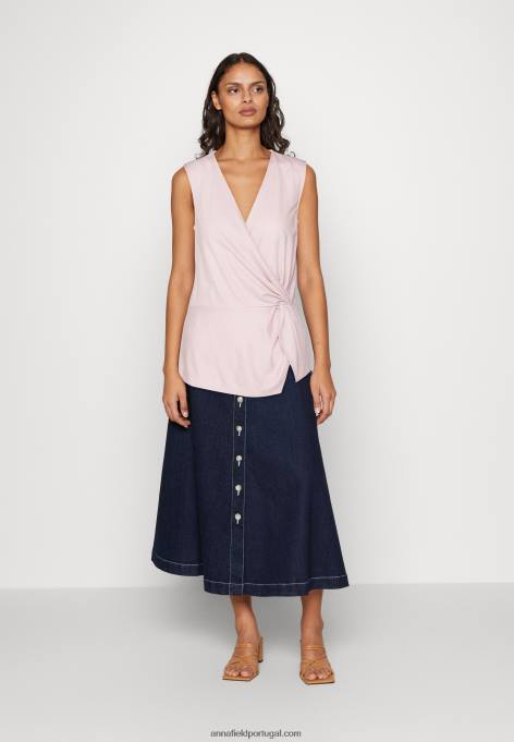 mulheres top rosa F4BZ0D489 Anna Field
