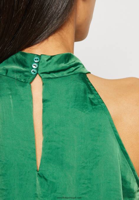 mulheres top verde F4BZ0D394 Anna Field