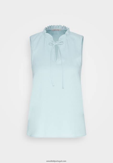 mulheres top verde claro F4BZ0D420 Anna Field