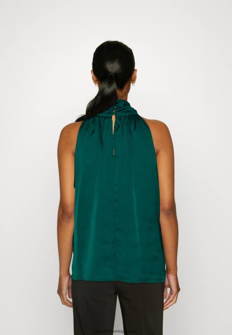 mulheres top verde escuro F4BZ0D405 Anna Field