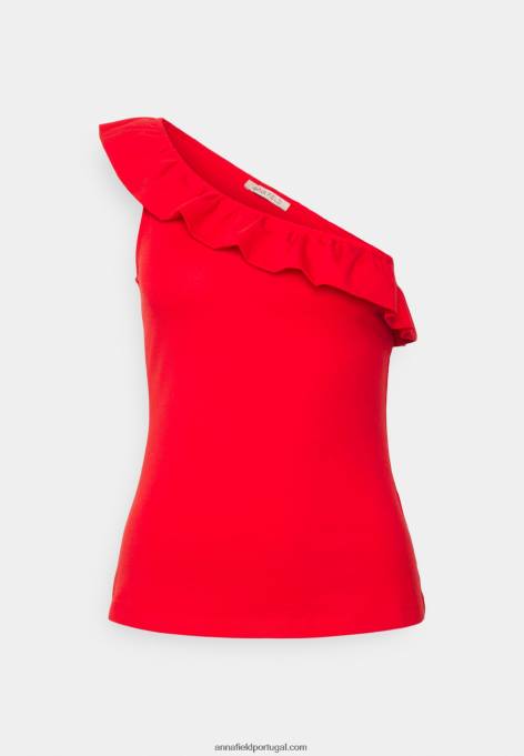 mulheres top vermelho F4BZ0D473 Anna Field