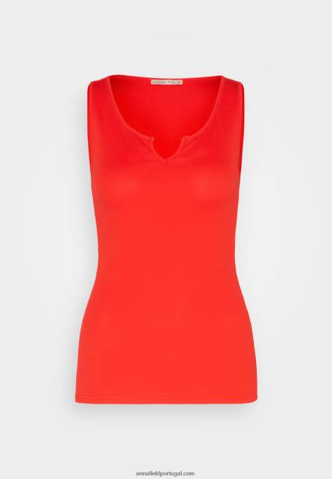 mulheres top vermelho F4BZ0D482 Anna Field