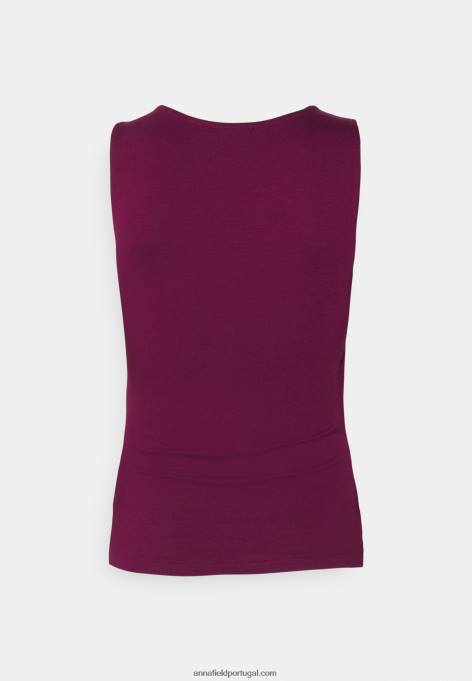 mulheres top vermelho escuro F4BZ0D410 Anna Field