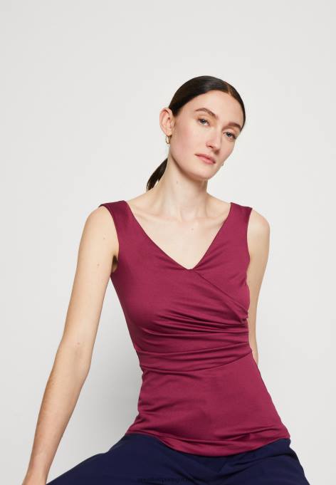 mulheres top vermelho escuro F4BZ0D472 Anna Field