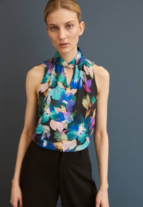 mulheres topo nazul/roxo F4BZ0D505 Anna Field