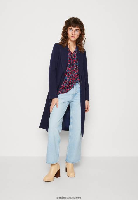 mulheres casaco clássico azul escuro F4BZ0D910 Anna Field