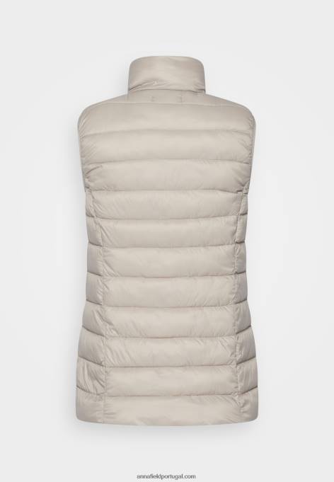 mulheres colete bege F4BZ0D729 Anna Field