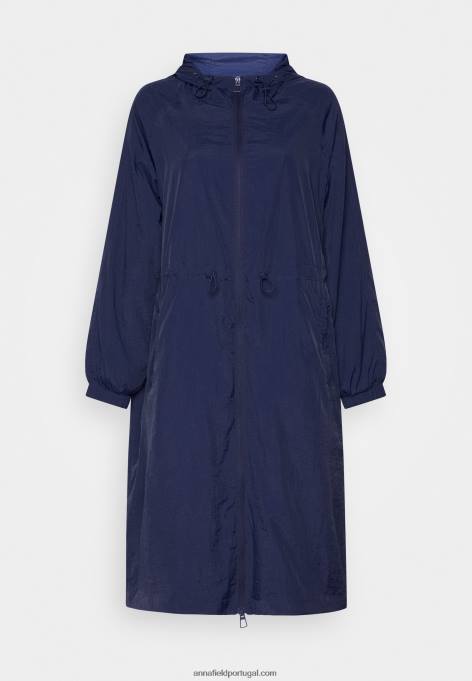 mulheres parca azul F4BZ0D908 Anna Field