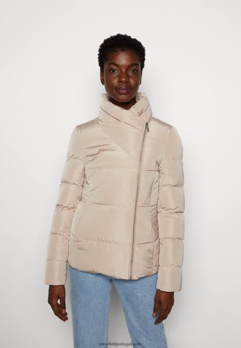 mulheres jaqueta de inverno marrom claro F4BZ0D733 Anna Field