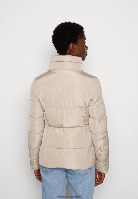 mulheres jaqueta de inverno marrom claro F4BZ0D733 Anna Field