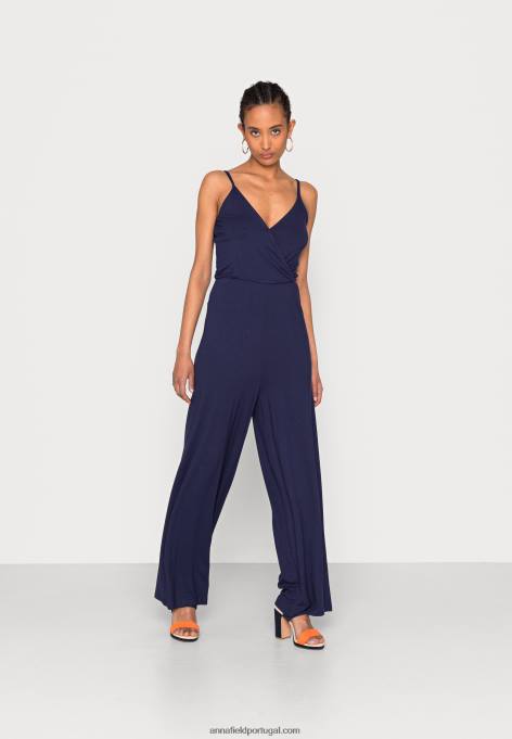 mulheres macacão azul escuro F4BZ0D886 Anna Field