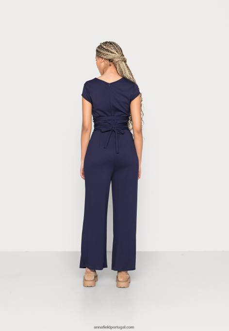 mulheres macacão azul escuro F4BZ0D893 Anna Field