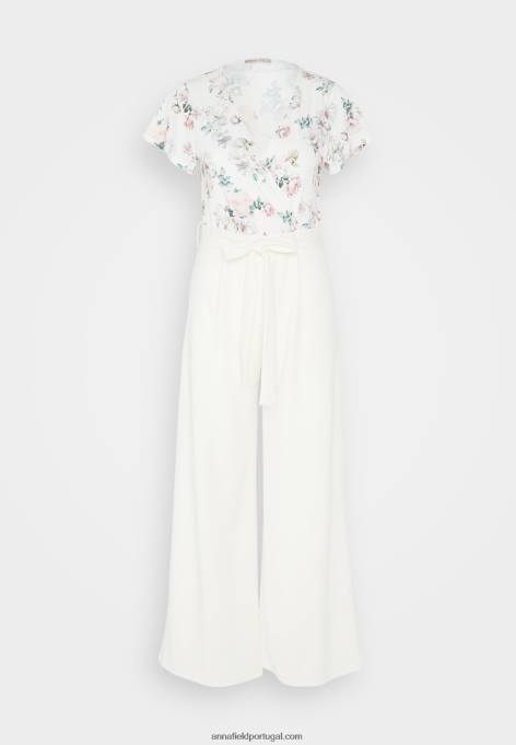 mulheres macacão bege/branco F4BZ0D880 Anna Field