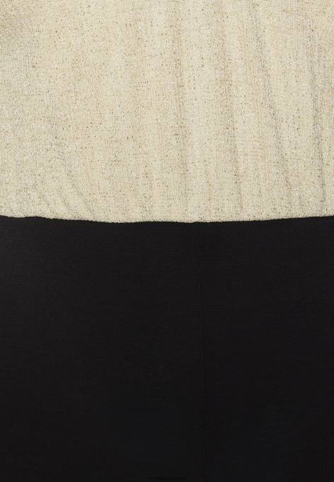 mulheres macacão lurex top preto F4BZ0D877 Anna Field