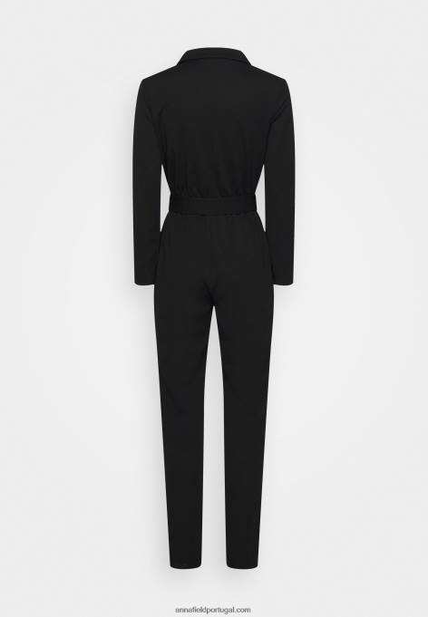 mulheres macacão preto F4BZ0D866 Anna Field