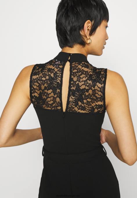 mulheres macacão preto F4BZ0D872 Anna Field