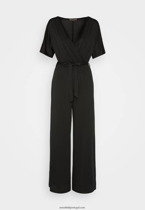 mulheres macacão preto F4BZ0D876 Anna Field