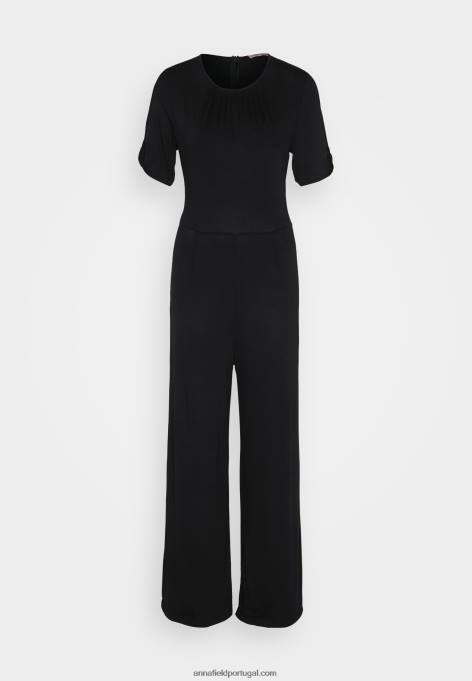 mulheres macacão preto F4BZ0D898 Anna Field