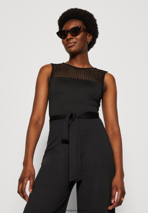 mulheres macacão preto F4BZ0D902 Anna Field