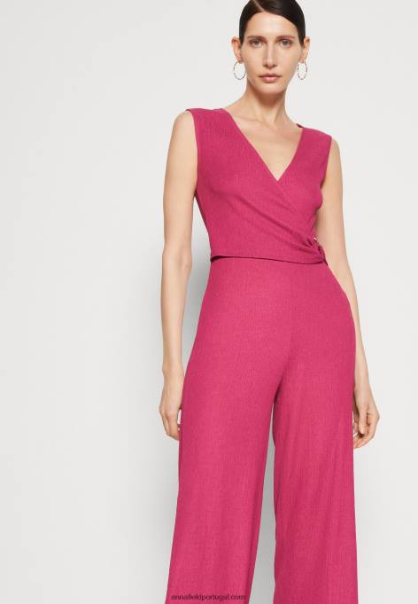 mulheres macacão rosa F4BZ0D885 Anna Field