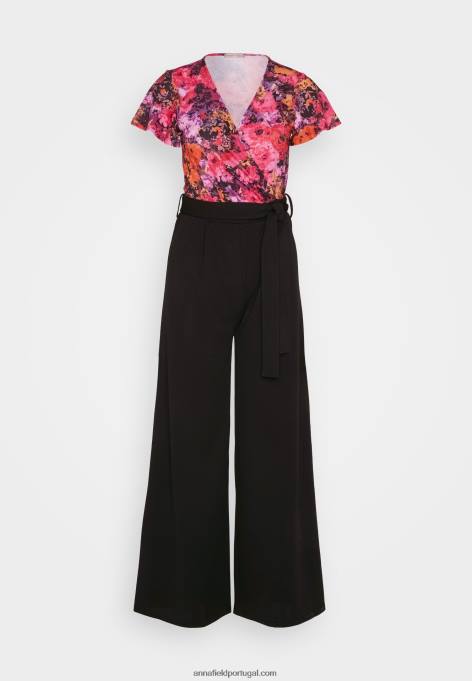 mulheres macacão rosa/preto F4BZ0D894 Anna Field