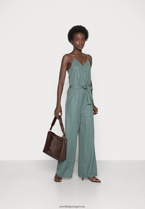 mulheres macacão verde claro F4BZ0D867 Anna Field