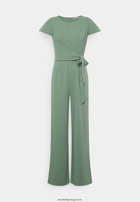 mulheres macacão verde claro F4BZ0D869 Anna Field