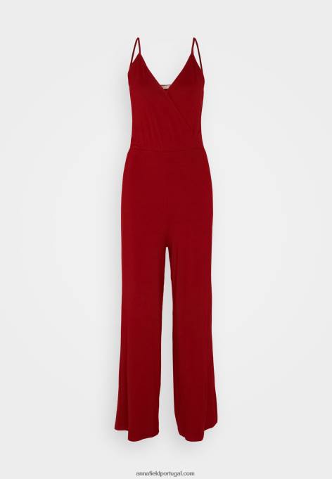 mulheres macacão vermelho escuro F4BZ0D882 Anna Field