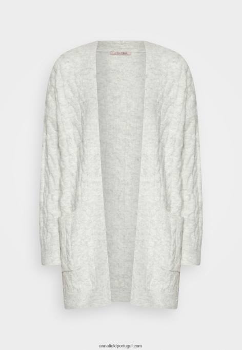 mulheres cardigã cinza manchado F4BZ0D821 Anna Field