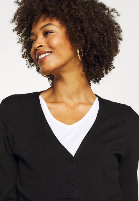 mulheres cardigã preto F4BZ0D817 Anna Field