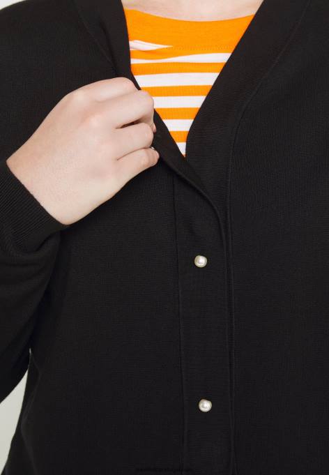 mulheres cardigã preto F4BZ0D828 Anna Field