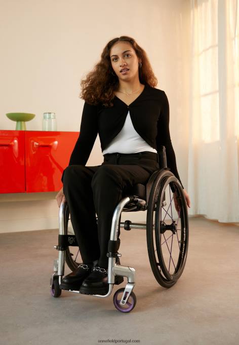 mulheres cardigã preto F4BZ0D832 Anna Field