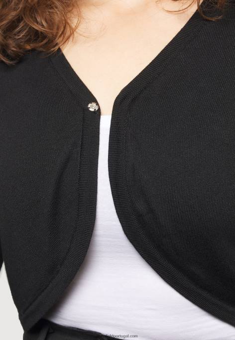 mulheres cardigã preto F4BZ0D832 Anna Field