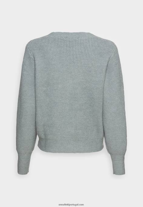 mulheres cardigã verde claro F4BZ0D825 Anna Field