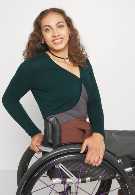 mulheres cardigã verde escuro F4BZ0D830 Anna Field