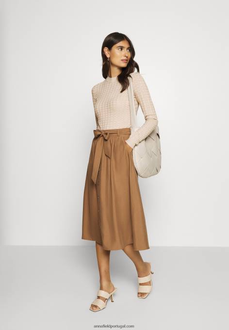 mulheres jumper bege claro melange F4BZ0D836 Anna Field