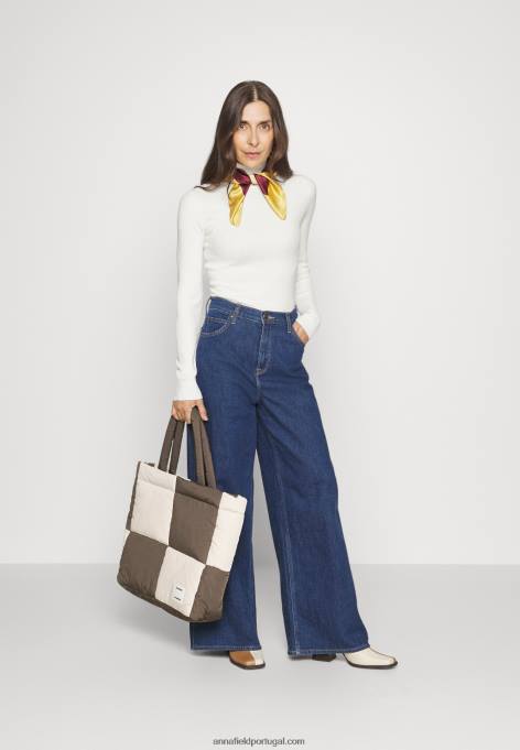 mulheres jumper off-white F4BZ0D839 Anna Field