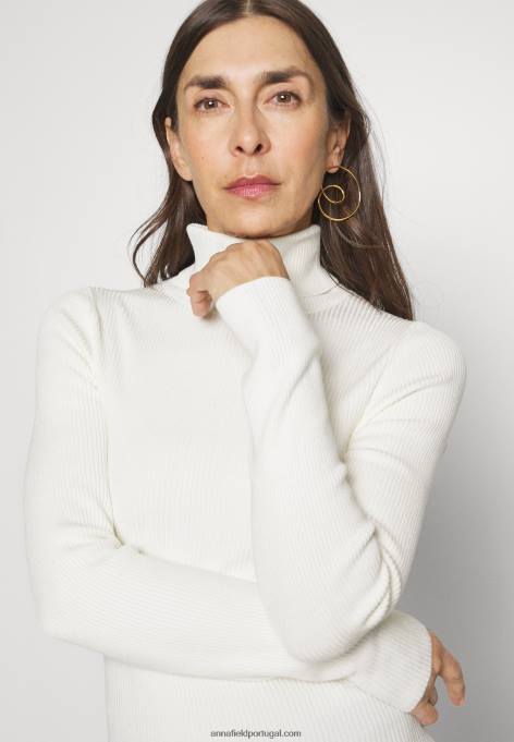 mulheres jumper off-white F4BZ0D839 Anna Field