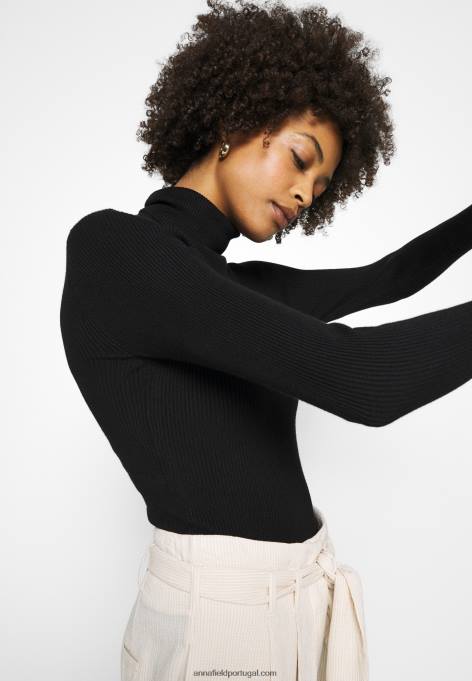 mulheres jumper preto F4BZ0D835 Anna Field