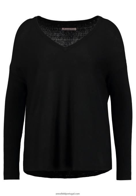 mulheres jumper preto F4BZ0D847 Anna Field
