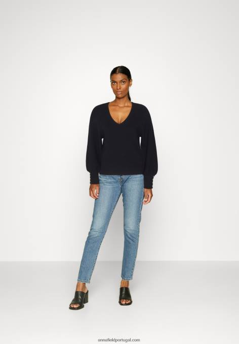 mulheres jumper preto F4BZ0D850 Anna Field