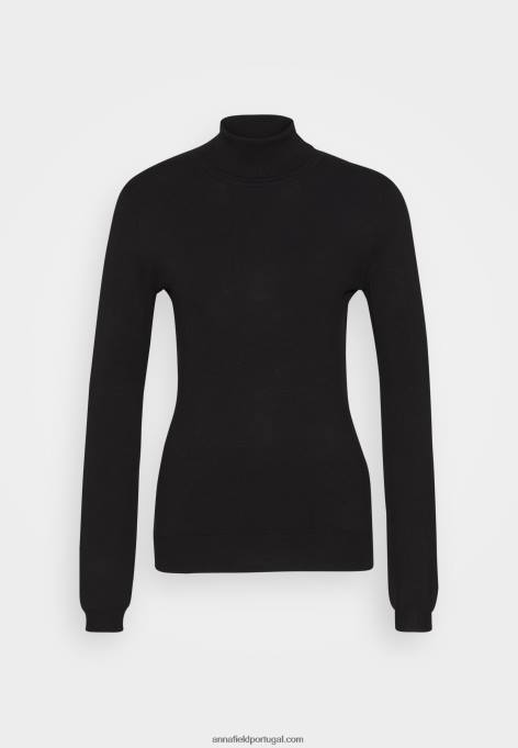 mulheres jumper preto F4BZ0D852 Anna Field