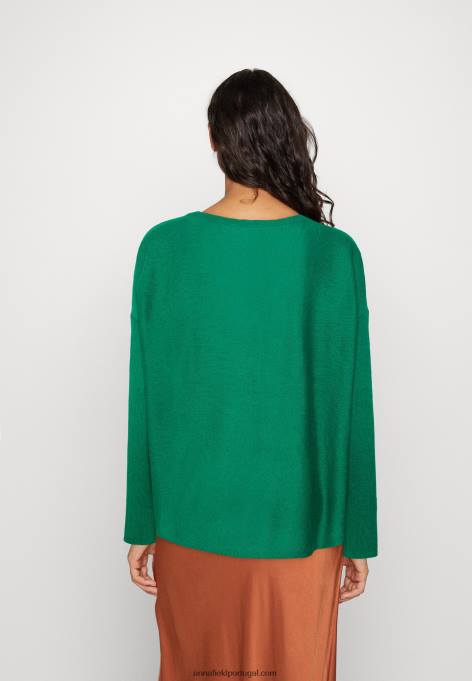 mulheres jumper verde F4BZ0D840 Anna Field
